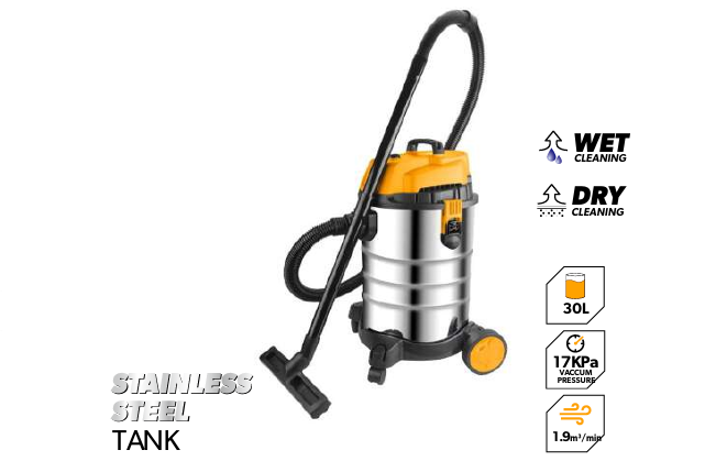 Bidone aspirapolvere e liquidi Tolsen