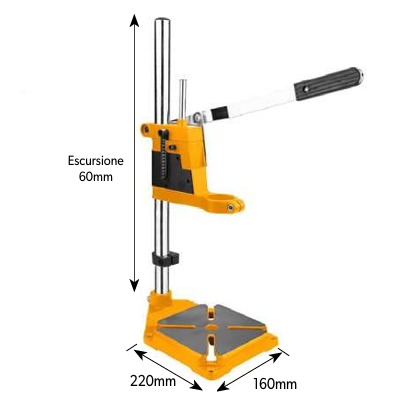 Supporto a colonna per trapano Tolsen