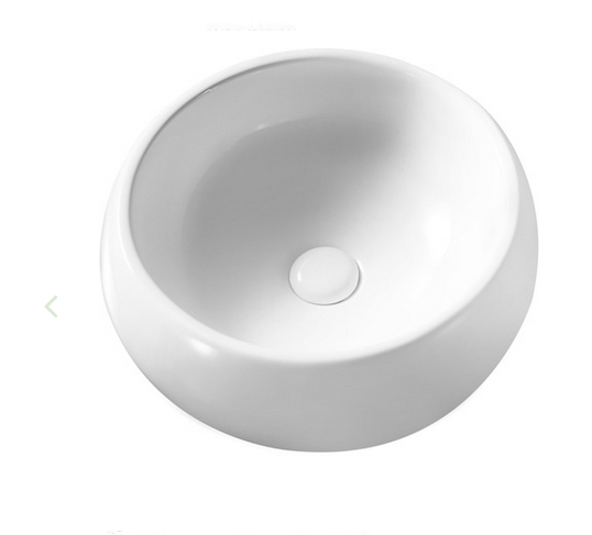 Lavabo in ceramica bianco 39.5 X 15 cm MOD. LA37