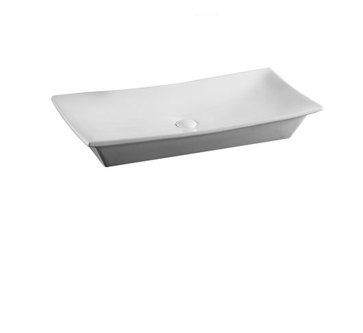Lavabo da appoggio 80 x 39.5 cm mod. LA24