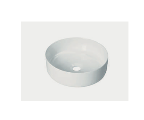 Lavabo circolare d'appoggio