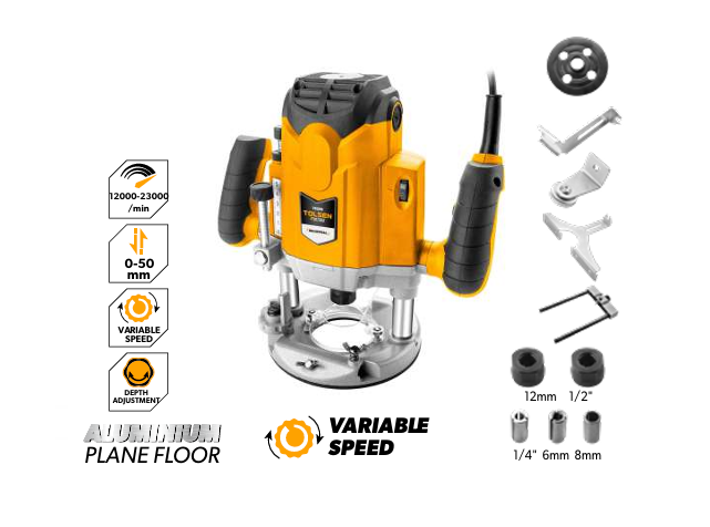 Fresatrice verticale 2100 W Tolsen