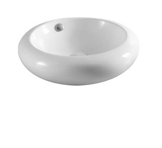 Lavabo in ceramica bianco 51,5 X 13,5 cm MOD. LA31