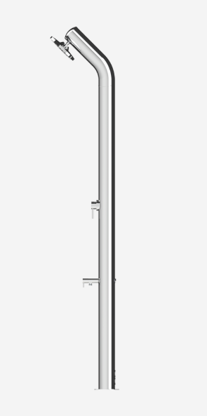 Doccia UNI-1 ø 100 - 1 doccia con miscelatore e lavapiedi