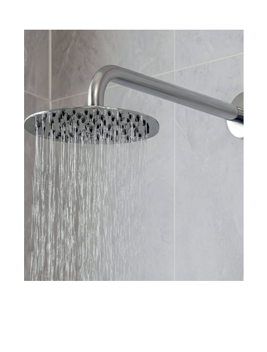 Kit doccia cromato modello "Round"