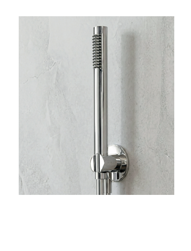 Kit doccia cromato modello "Round"