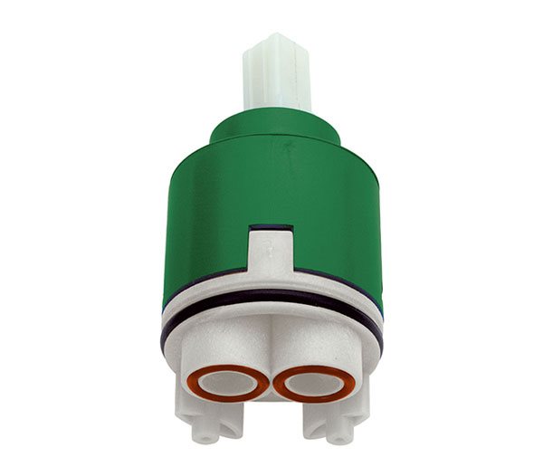 Cartuccia Ø 40 a dischi in ceramica per vasca, lavabo, bidet