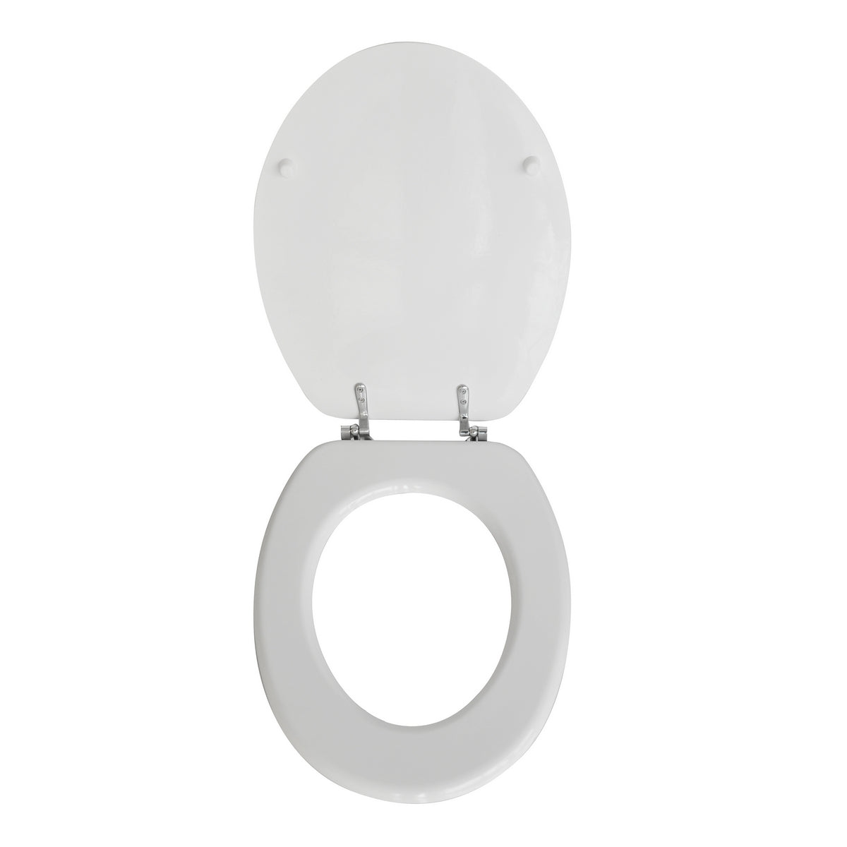 Sedile in legno colato bianco mod. alex