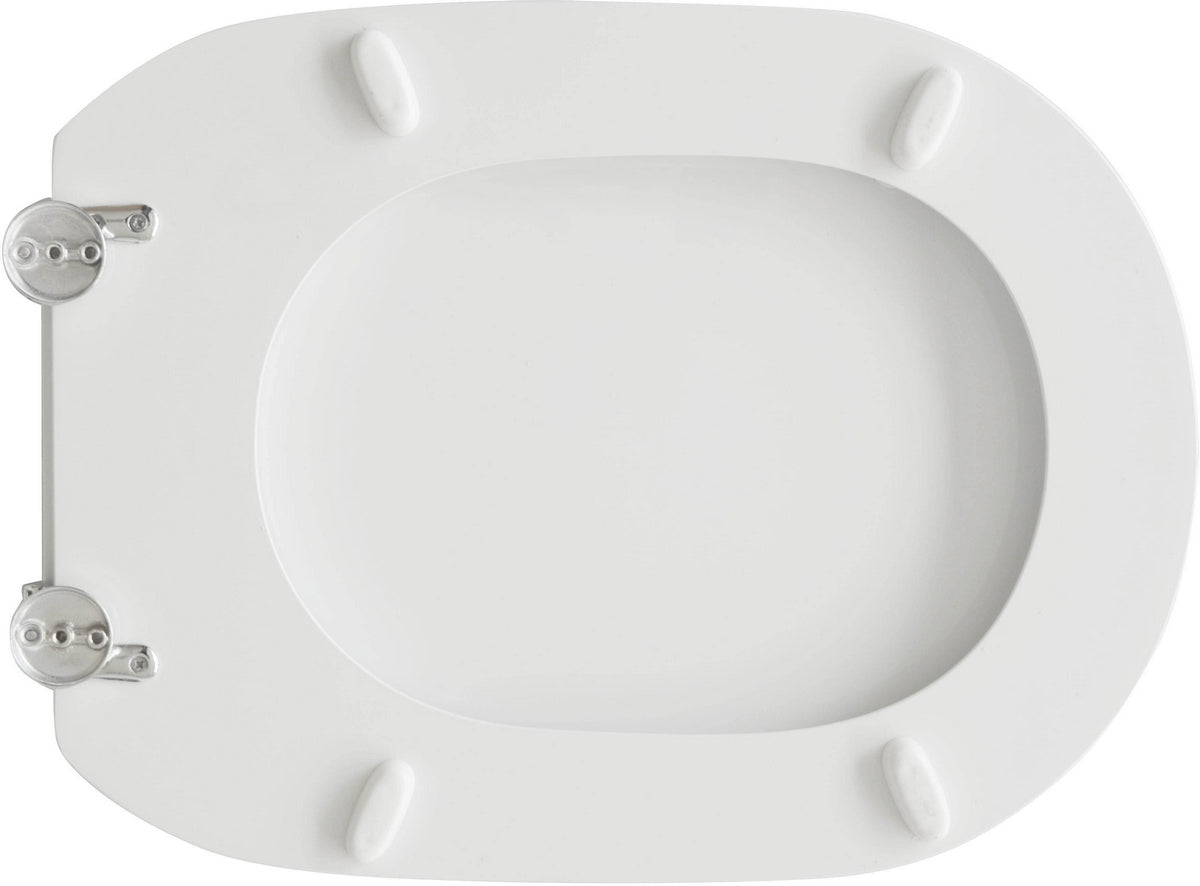 Tavoletta wc p/azzurra vaso diana bianco