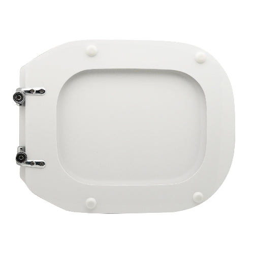 Copriwater per azzurra vaso glaze bianco