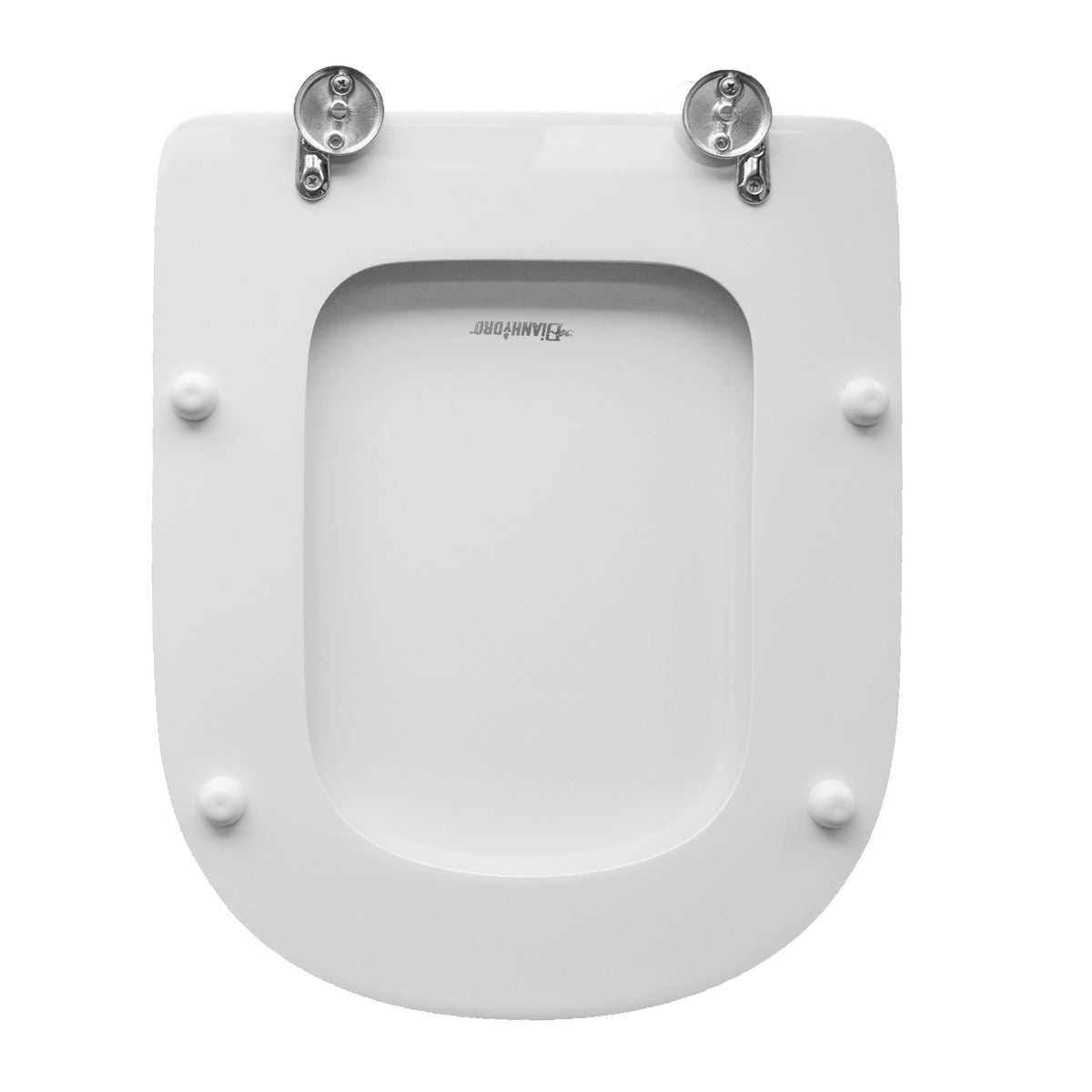 Tavoletta wc p/dolomite vaso cristallo bia