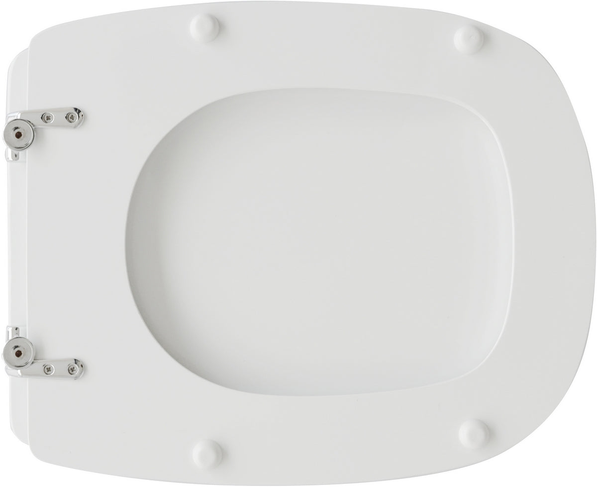 Tavoletta wc p/dolomite vaso fleo bianco
