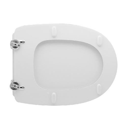 Copriwater per gravena vaso croma bianco