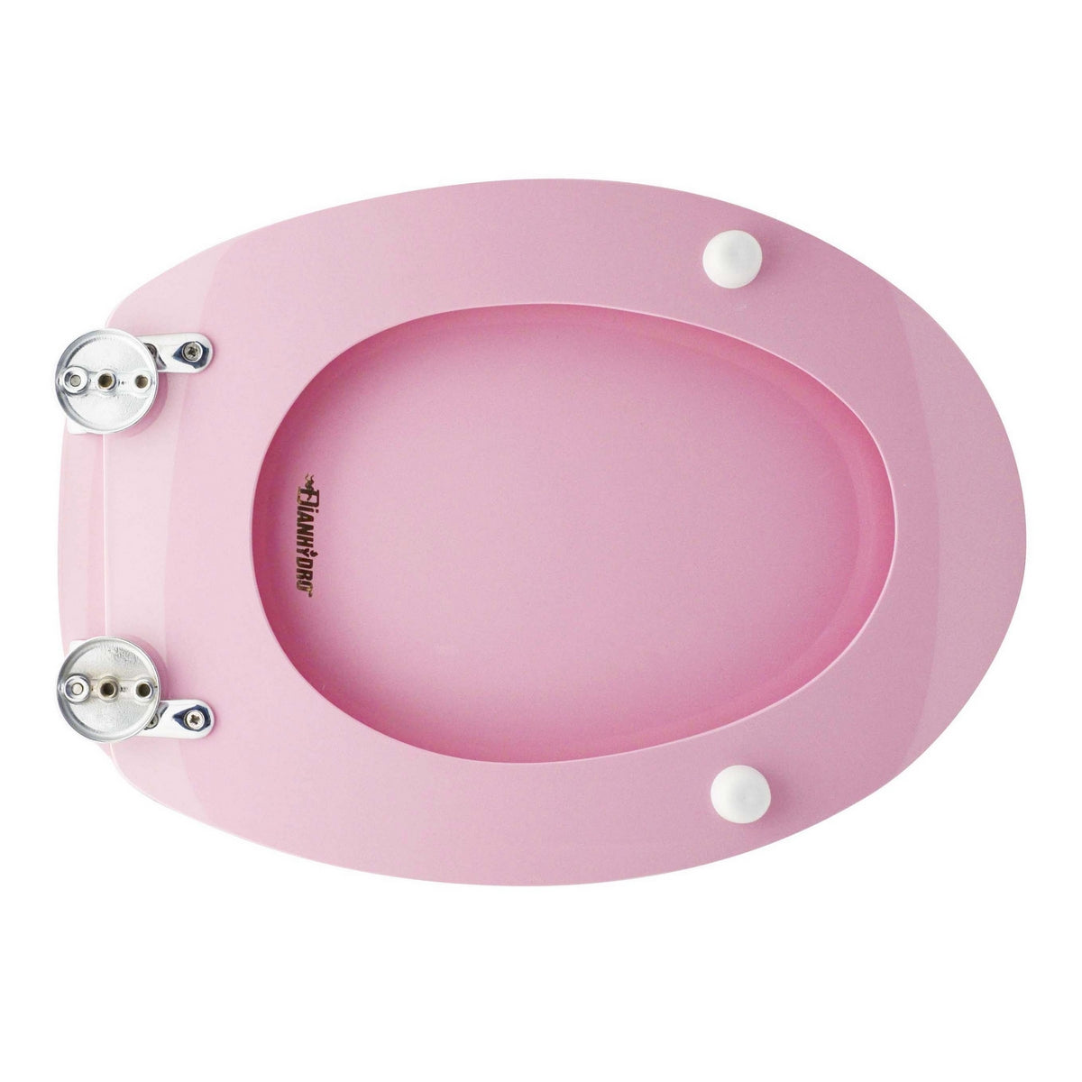 Sedile wc universale per vaso infanzia rosa 33,5-39x27,3x7-17,5 cm