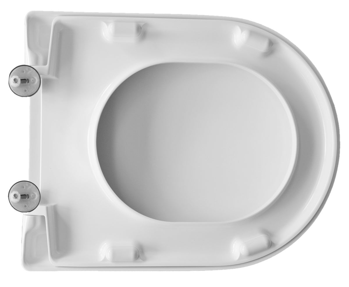 Copriwater per vaso  compact/ninfea filomuro 46x36,8x15,50 cm