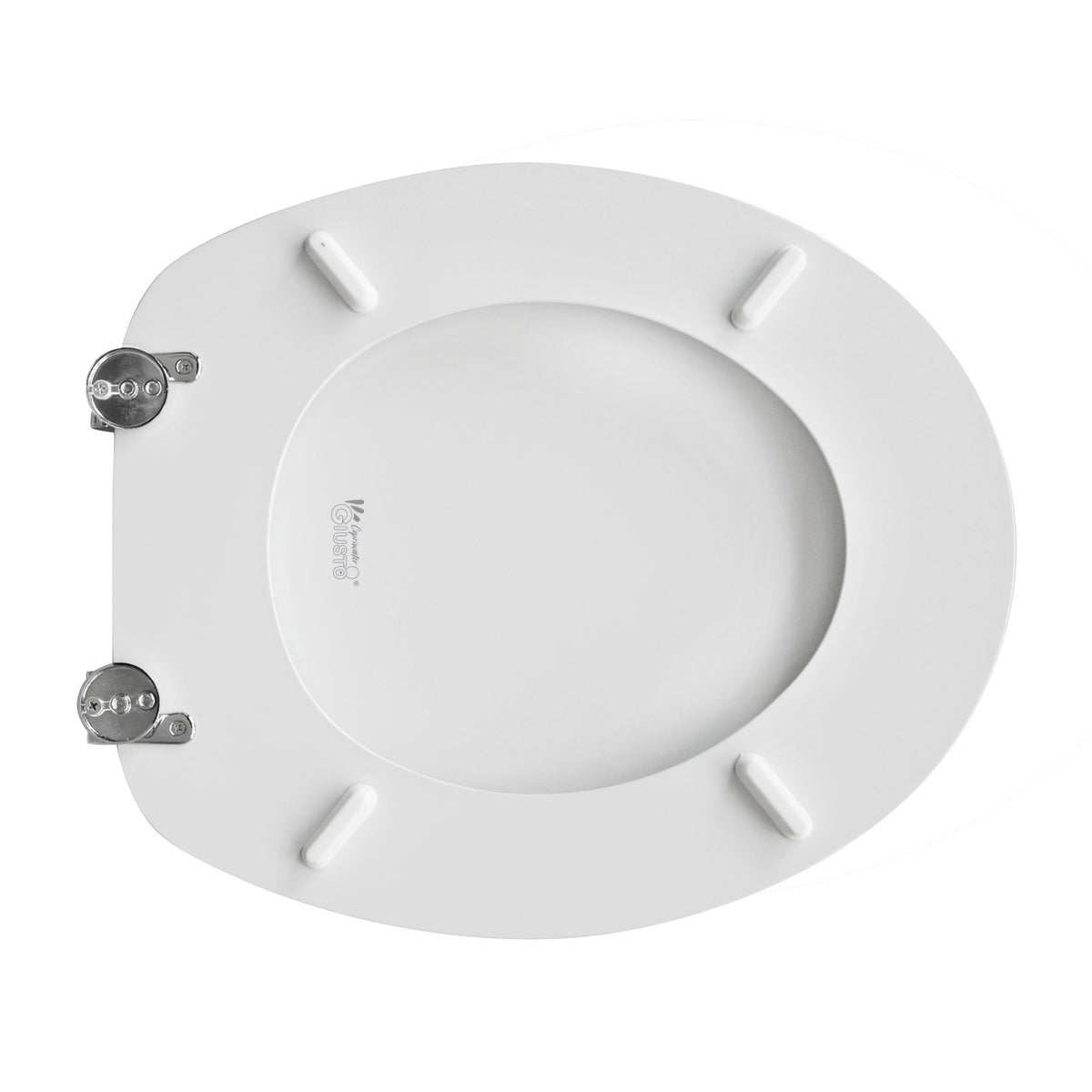 Copriwater in legno mod. univ.perugia bia