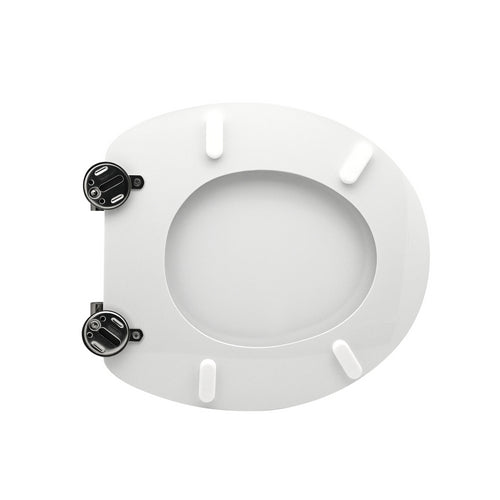 Tavoletta wc p/dolomite  asilo bianco