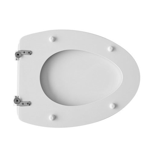 Copriwater per disegno a vaso ovo bianco