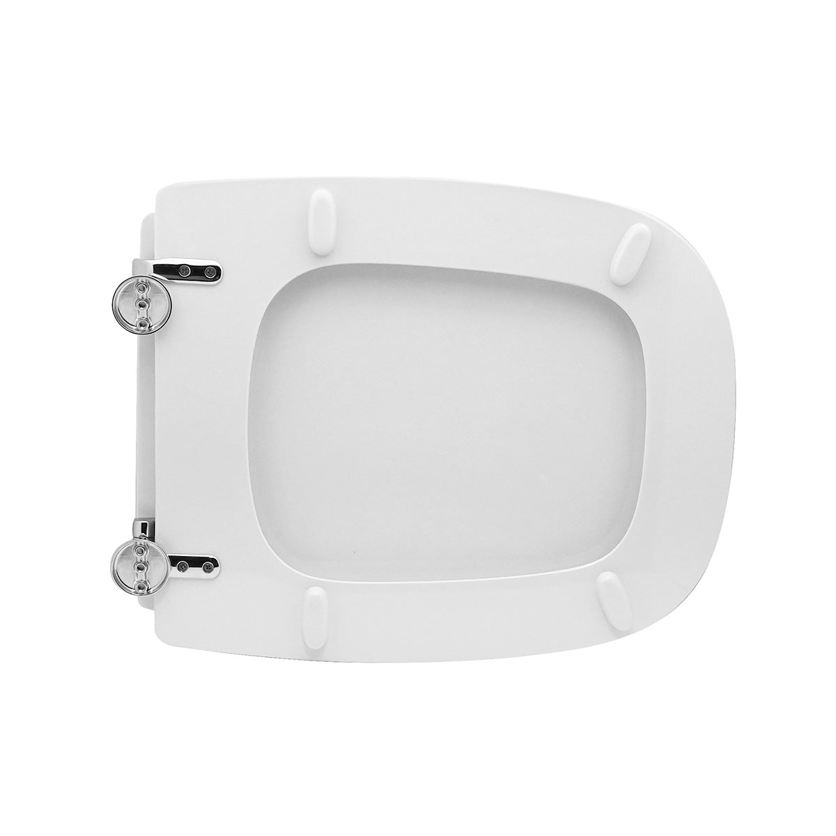 Tavoletta wc per delta vaso regina bianco