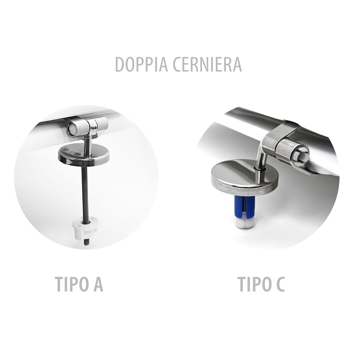 Copriwater termoindurente mod. d040 dc