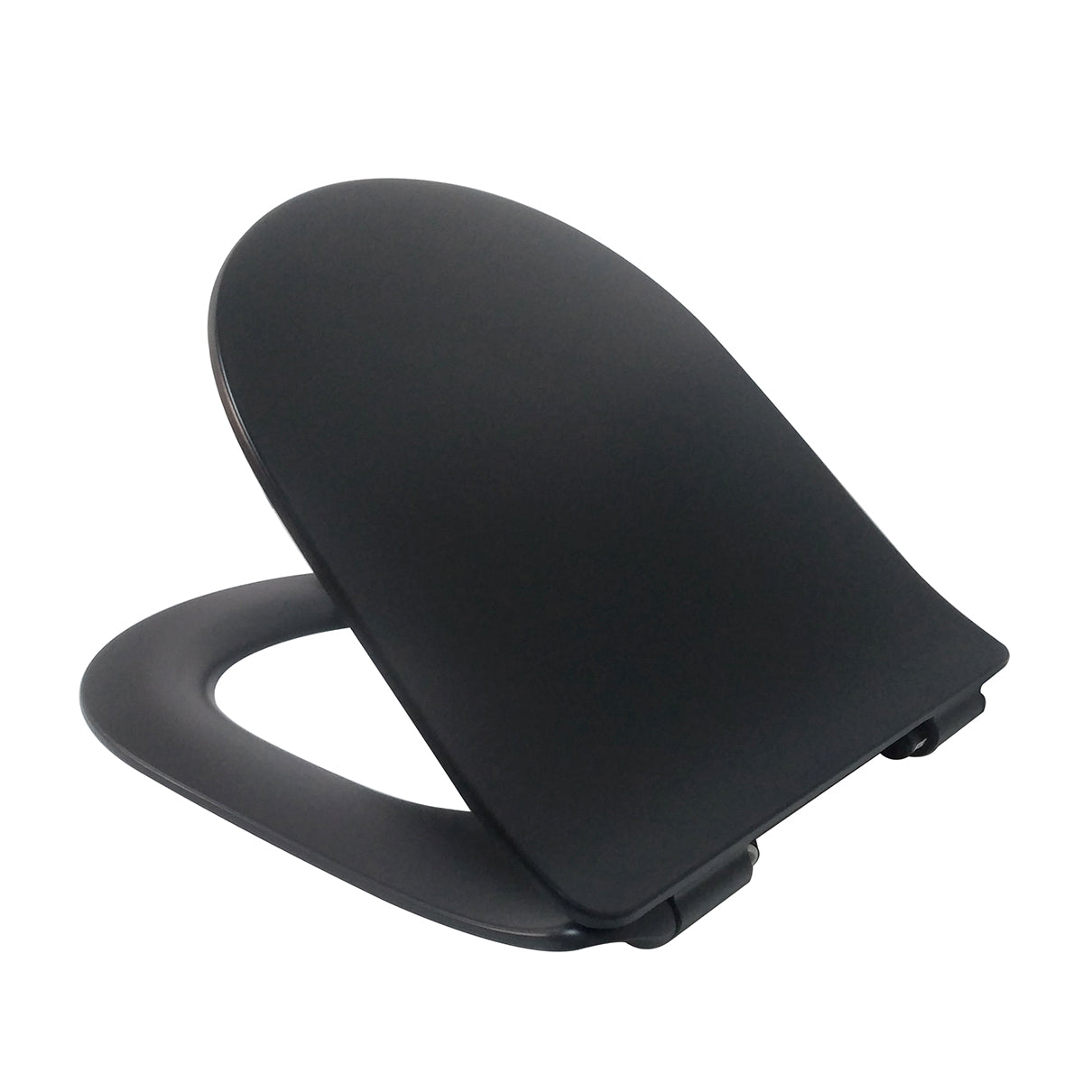 Tavoletta wc greta slim soft closing nero opaco