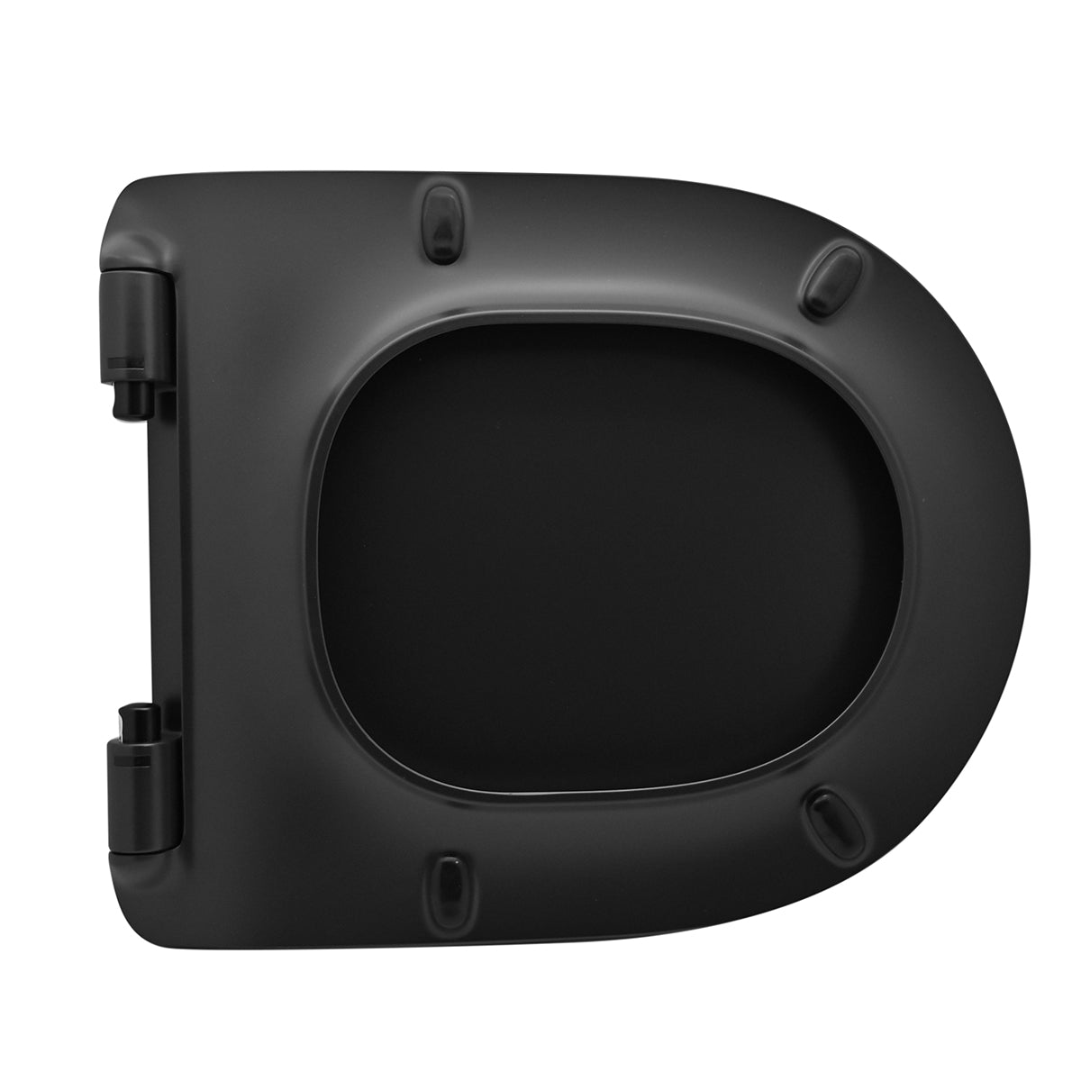 Tavoletta wc greta slim soft closing nero opaco