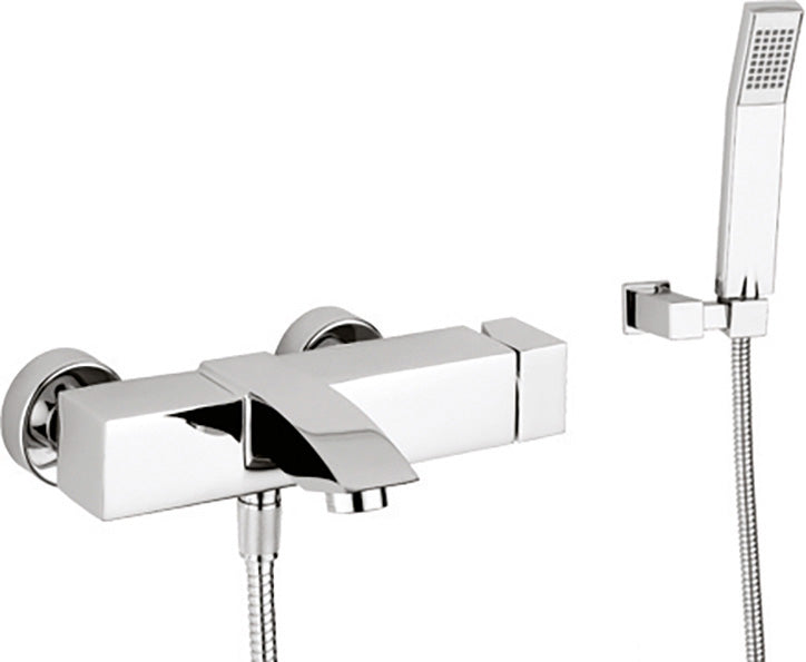 Miscelatore vasca con microfono doccia PAFFONI. mod LEVEL