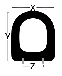 COPRIVASO ADATTABILE X MM 361 - Y MM 448 - Z MM 156-179